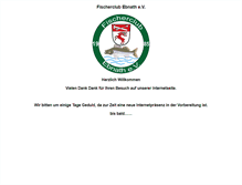 Tablet Screenshot of fischerclub-ebnath.de